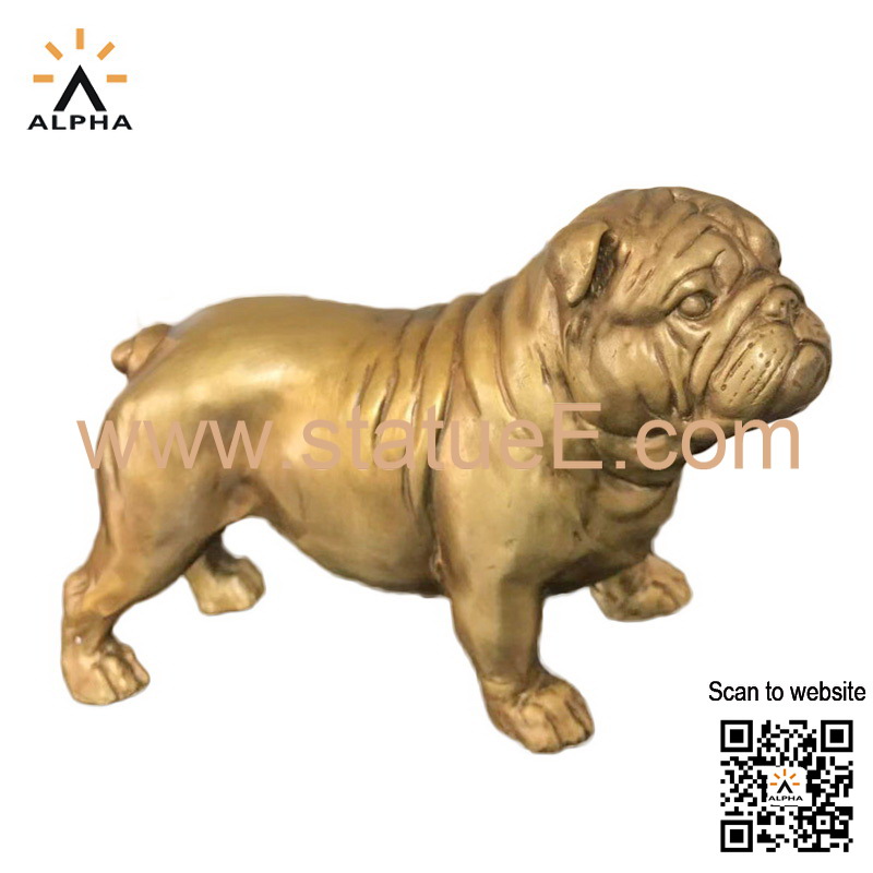 Custom dog statue