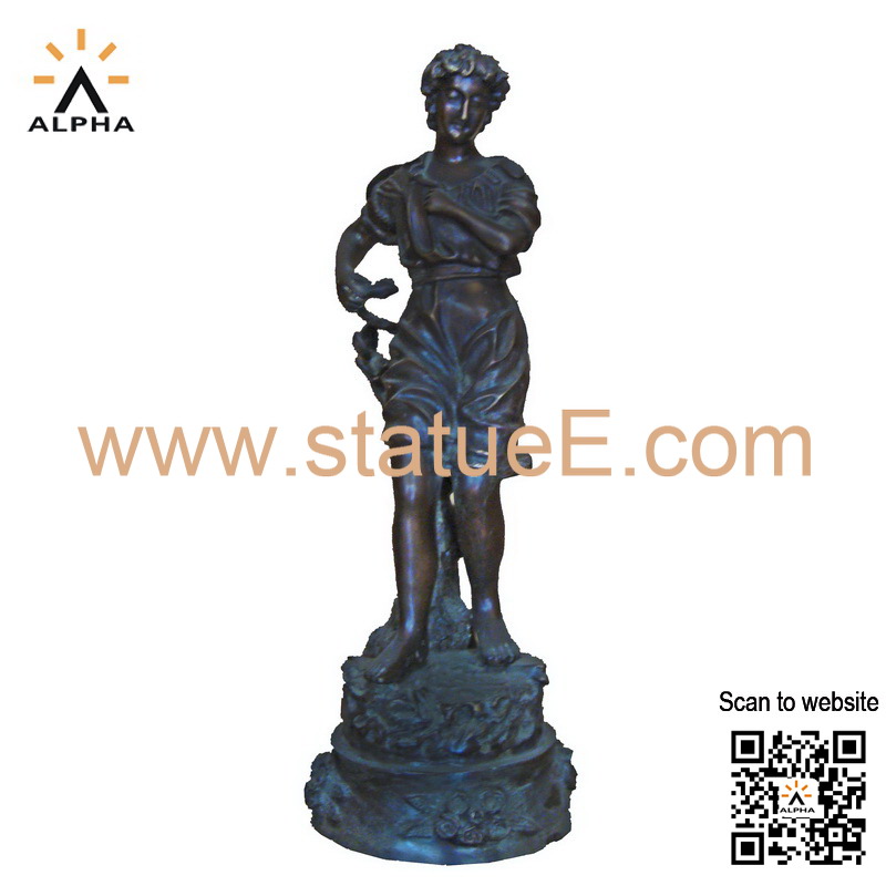 Bronze statue