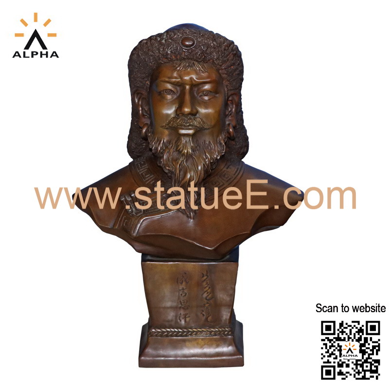 Genghis khan statue