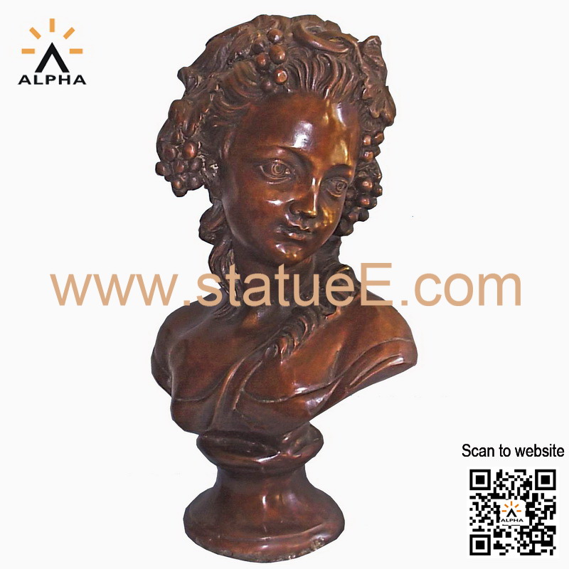 Bronze bust