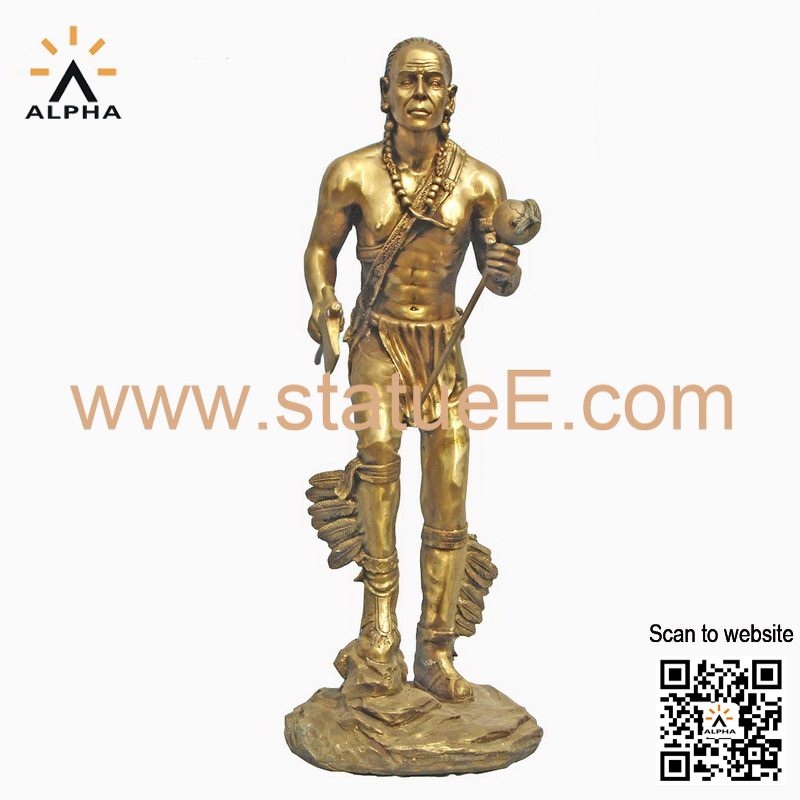 Statue de bronze