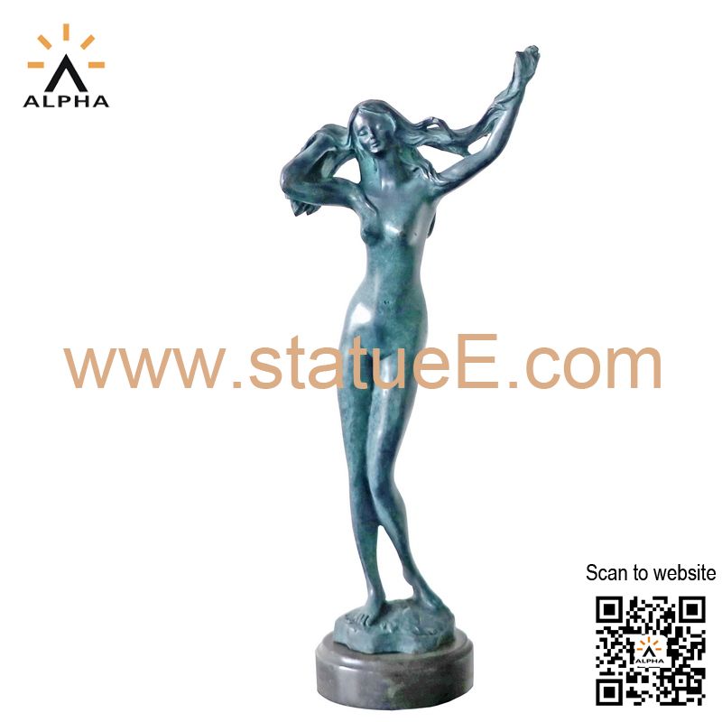 Art deco bronze statues for sale