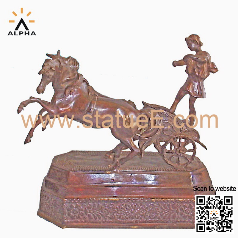 Bronze gifts statue