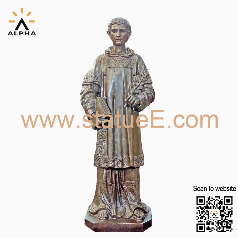 bronze Saint Stephen statue