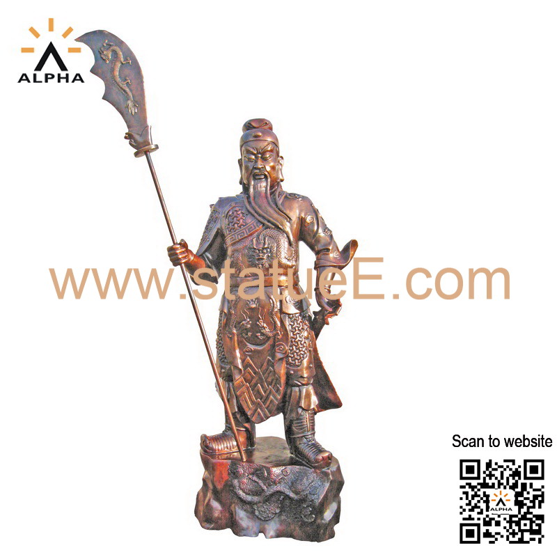 God of war statue