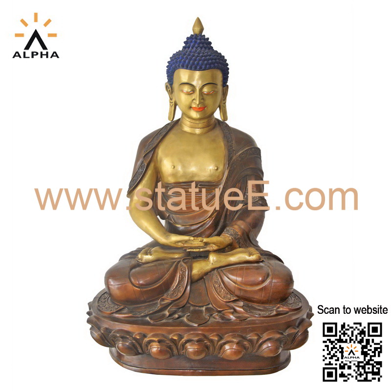 Bronze Buddha statue