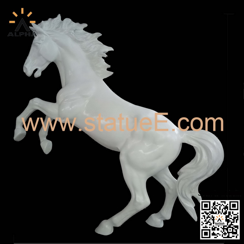 life size plastic horse