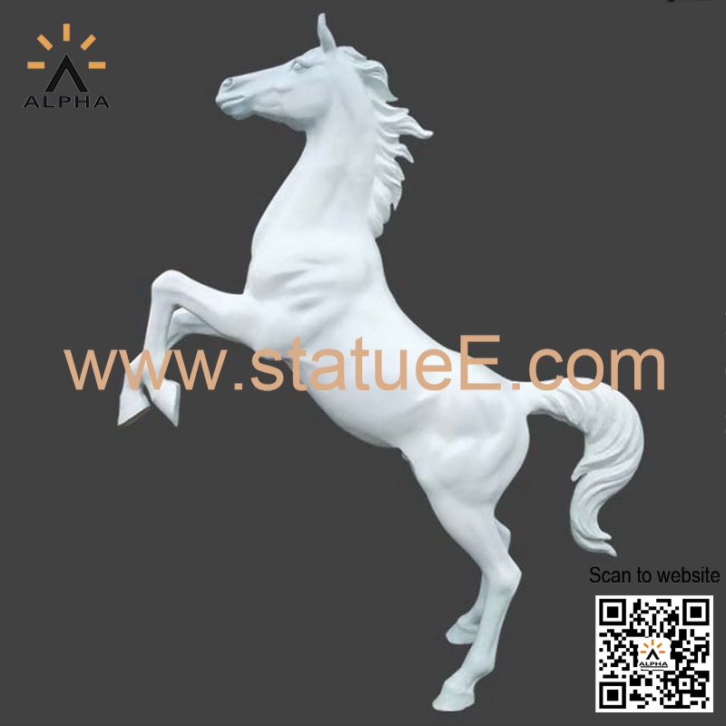 life size fiberglass horse