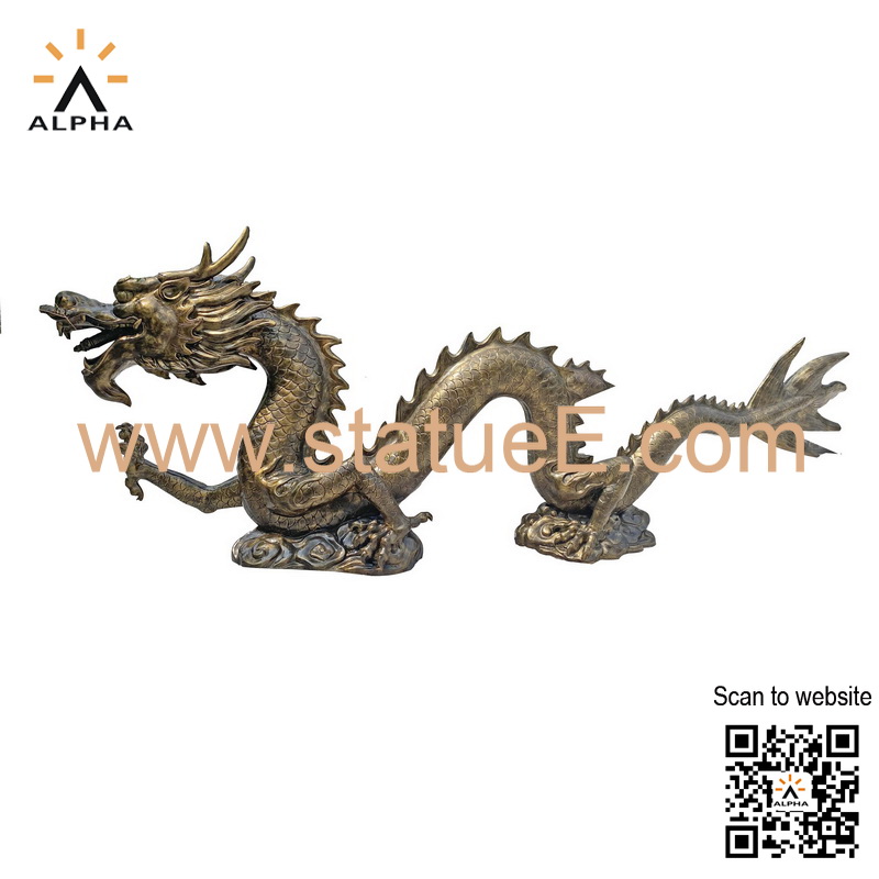 Dragon garden statue