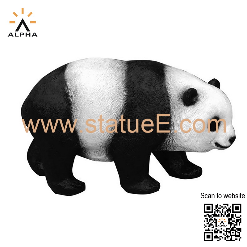 panda garden statue