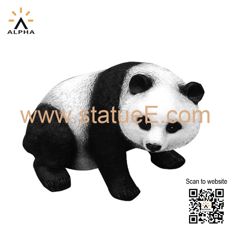 life size panda statue
