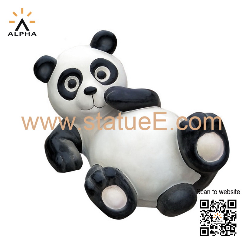 panda statue decor