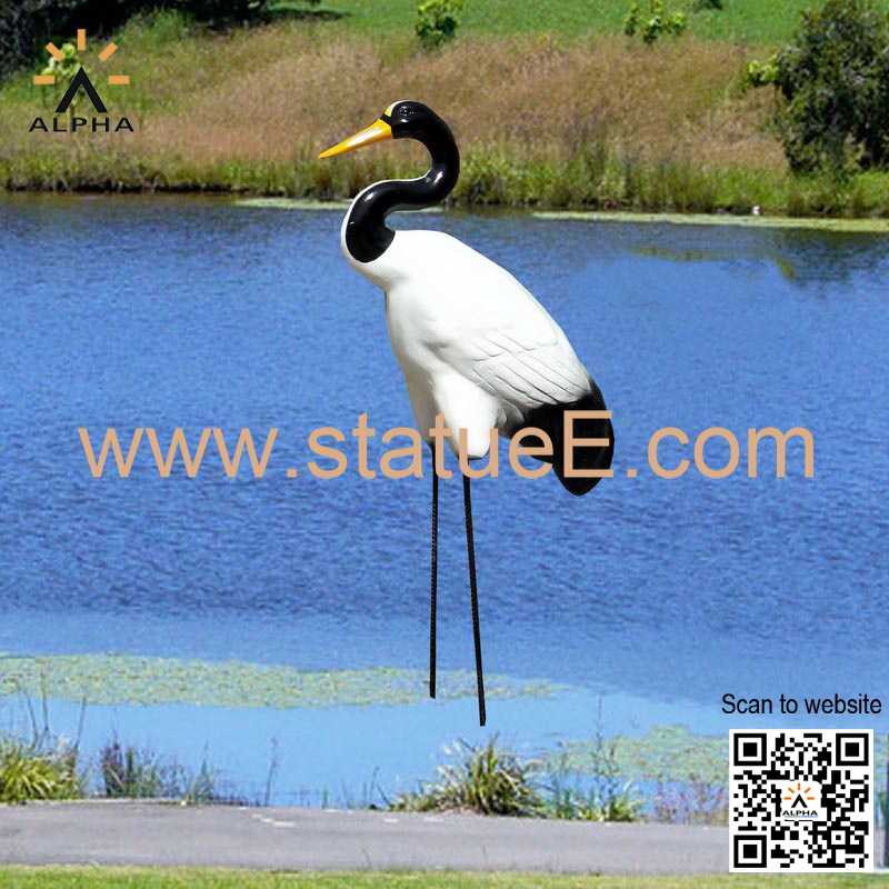 giant crane statues