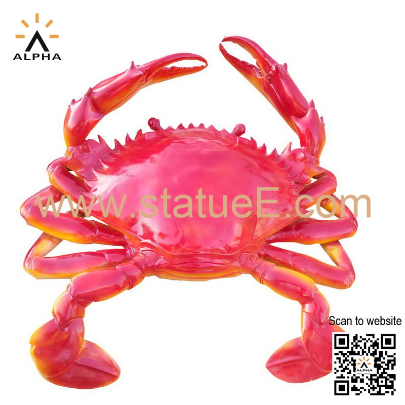 Crab statues