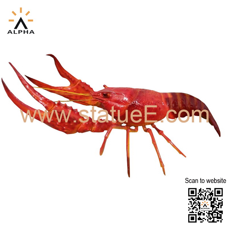Large size lobster statue