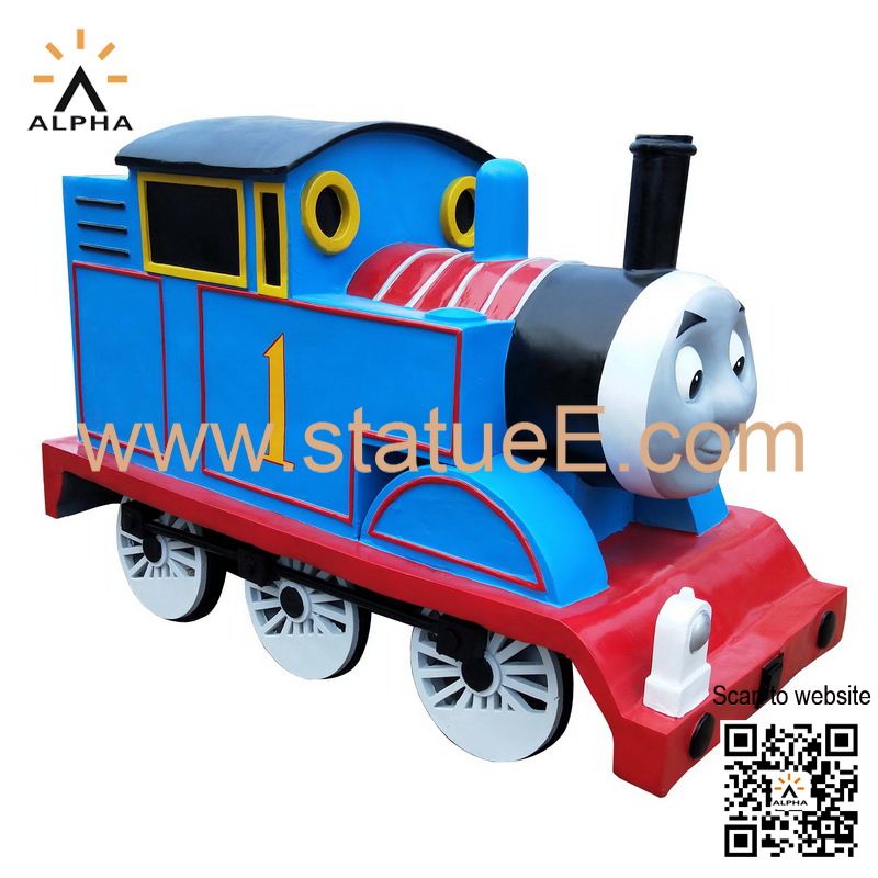 Thomas train sculpture