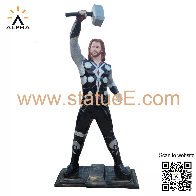 Giant Thor statue