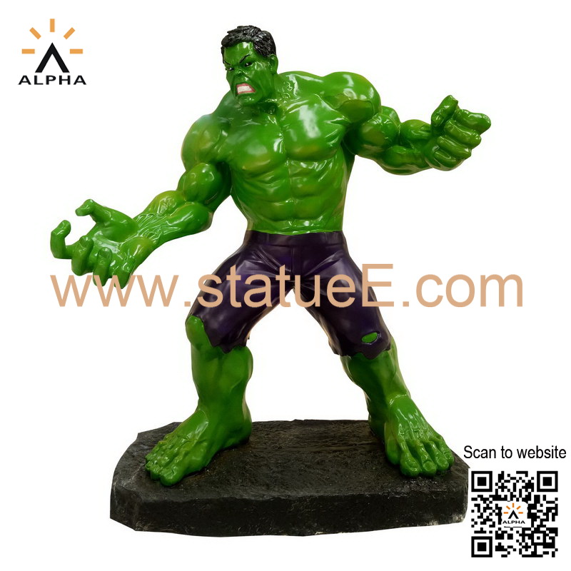 life size hulk statue