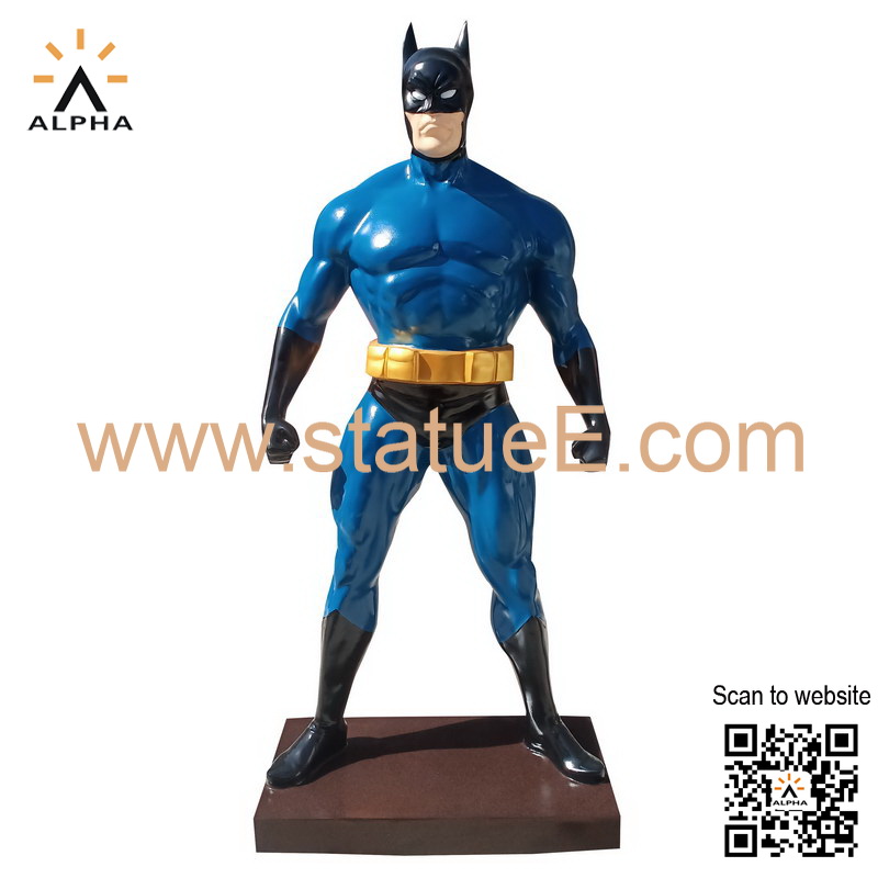 life size Batman statue