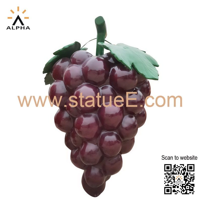 Fiberglass grape sculpture