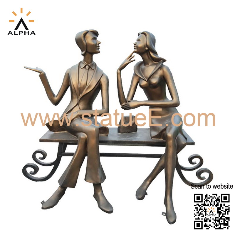 Modern statue sculpture