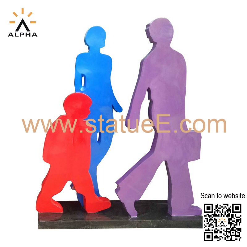 large size family sculptures
