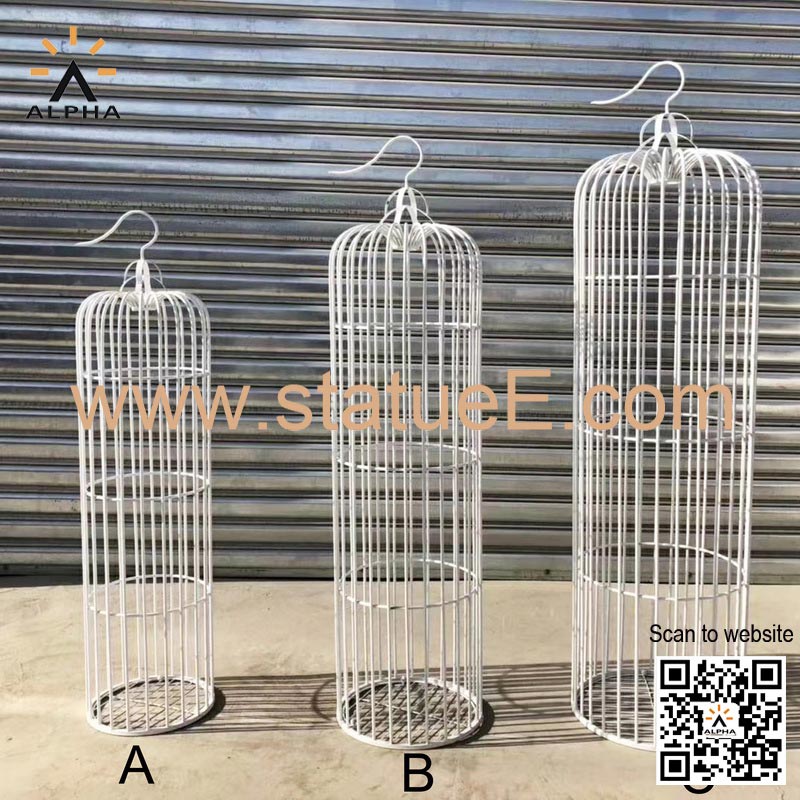Giant metal bird cage