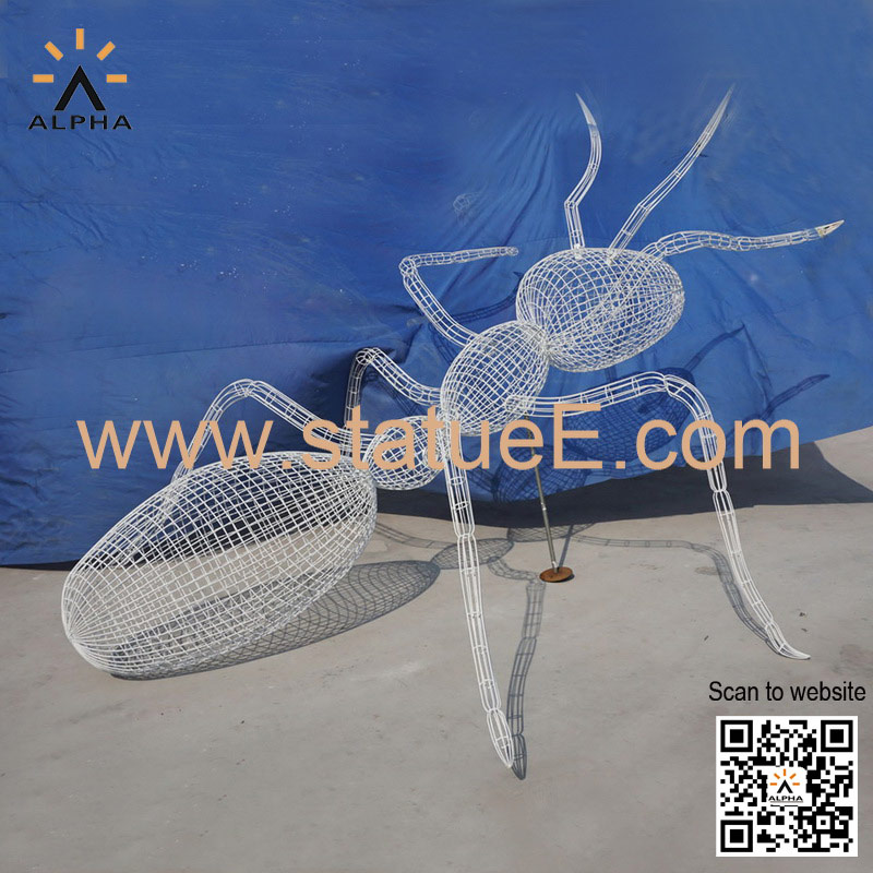 Insect wire sculpture